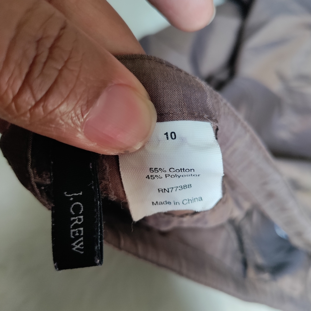 JCrew cropped pant 10 - Picture 7 of 7